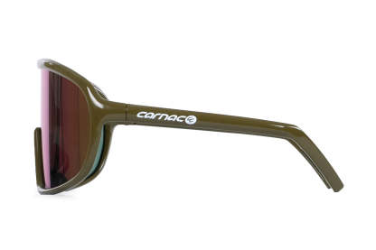 Carnac Para Sunglasses / Olive Frame & Green Revo Lens-Planet X