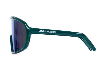 Carnac Para Sunglasses / Pine Green Frame & Blue Revo Lens-Planet X