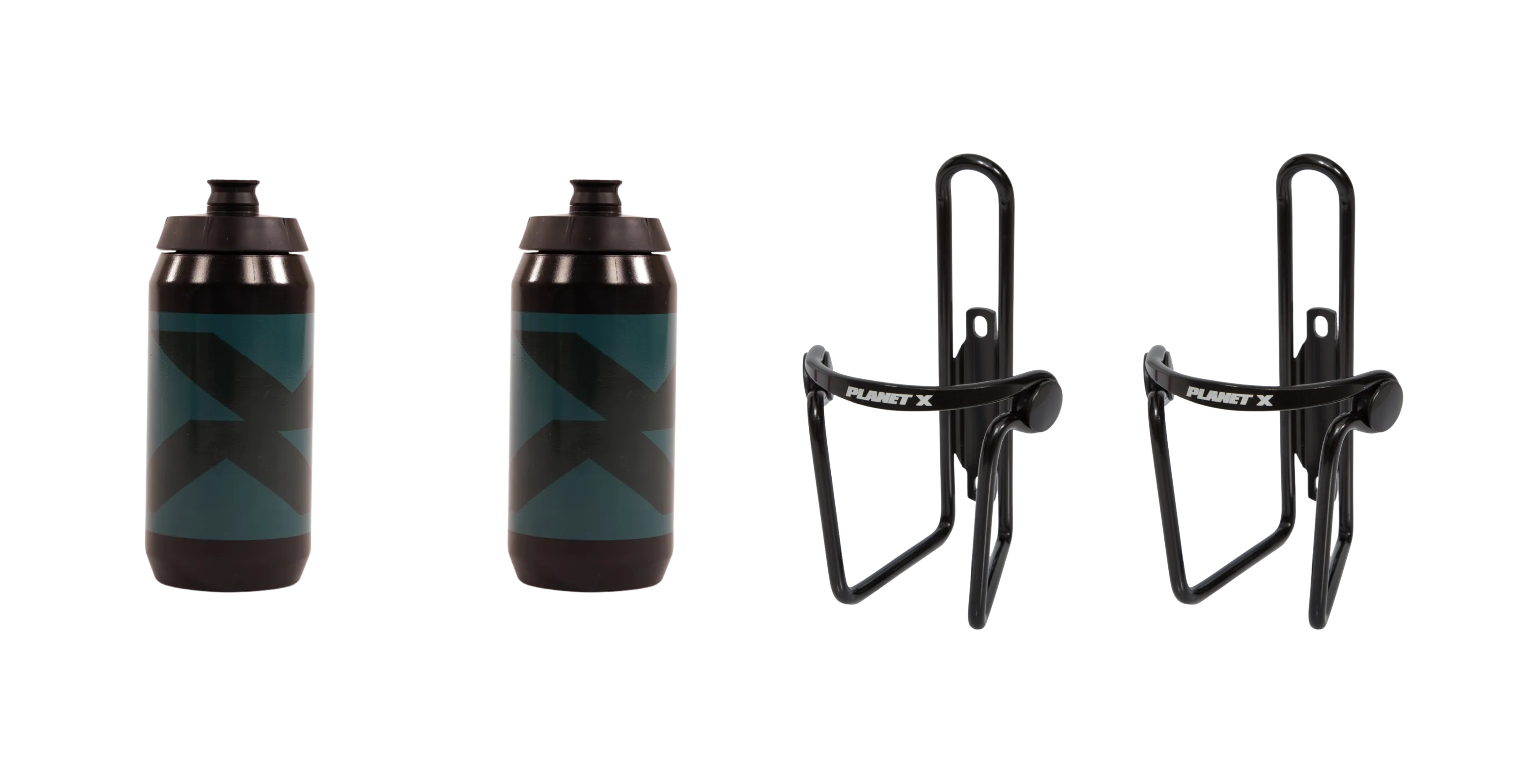 2 Bottles & 2 Cages Bundle