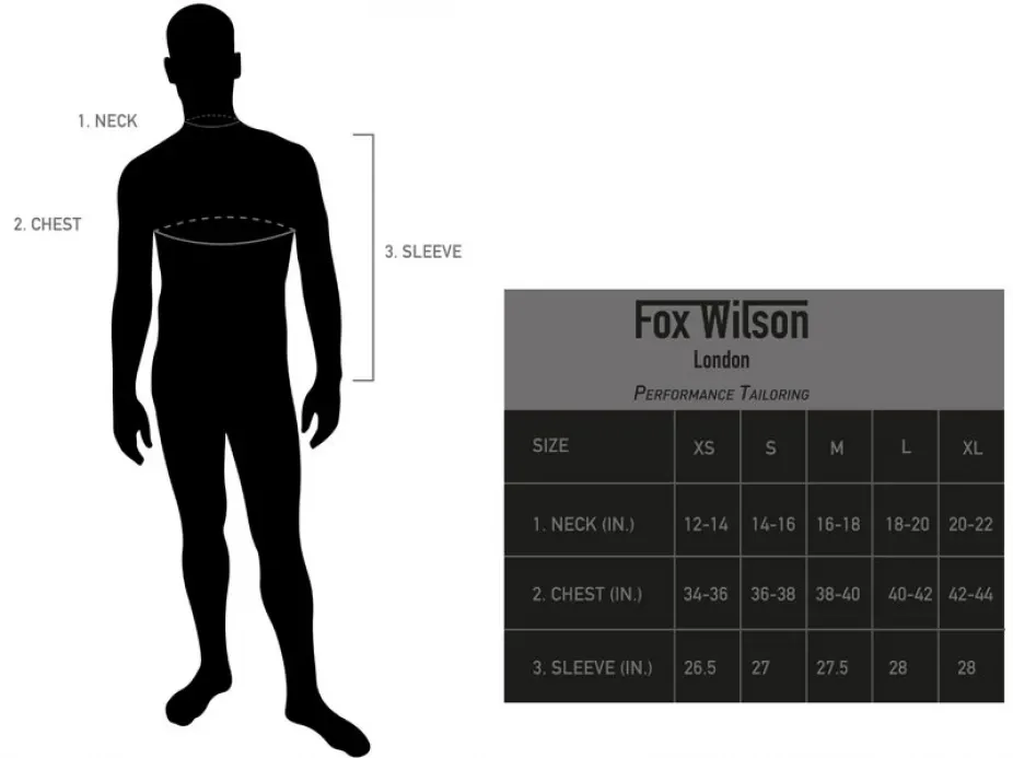 Fox Wilson Men's Glynde Merino Polo Shirt