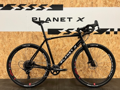 Planet X London Road SRAM Apex 1 HRD Bike - X Large - Black