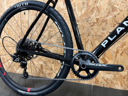 Planet X London Road SRAM Apex 1 HRD Bike - X Large - Black