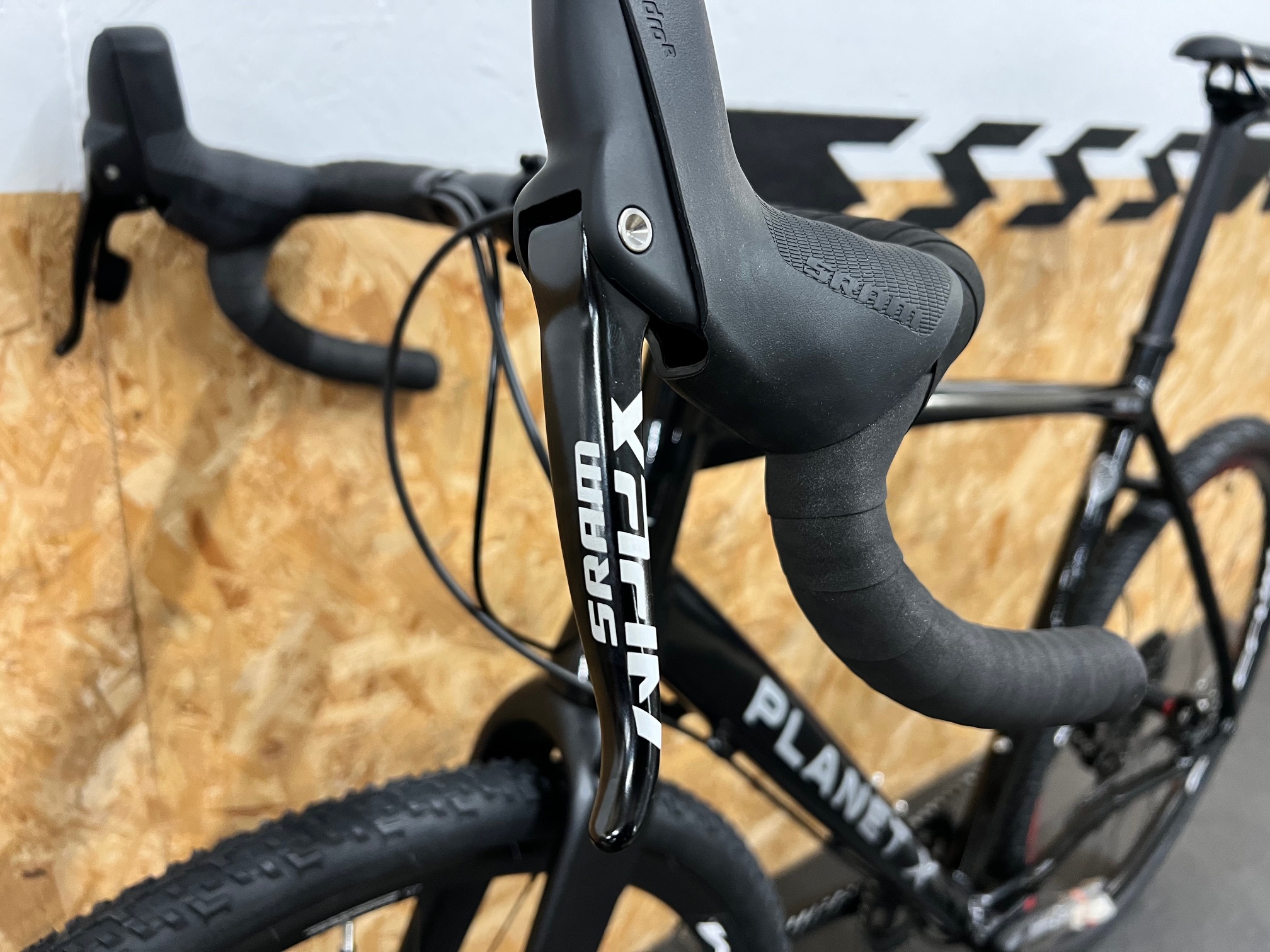 Planet X London Road SRAM Apex 1 HRD Bike - X Large - Black
