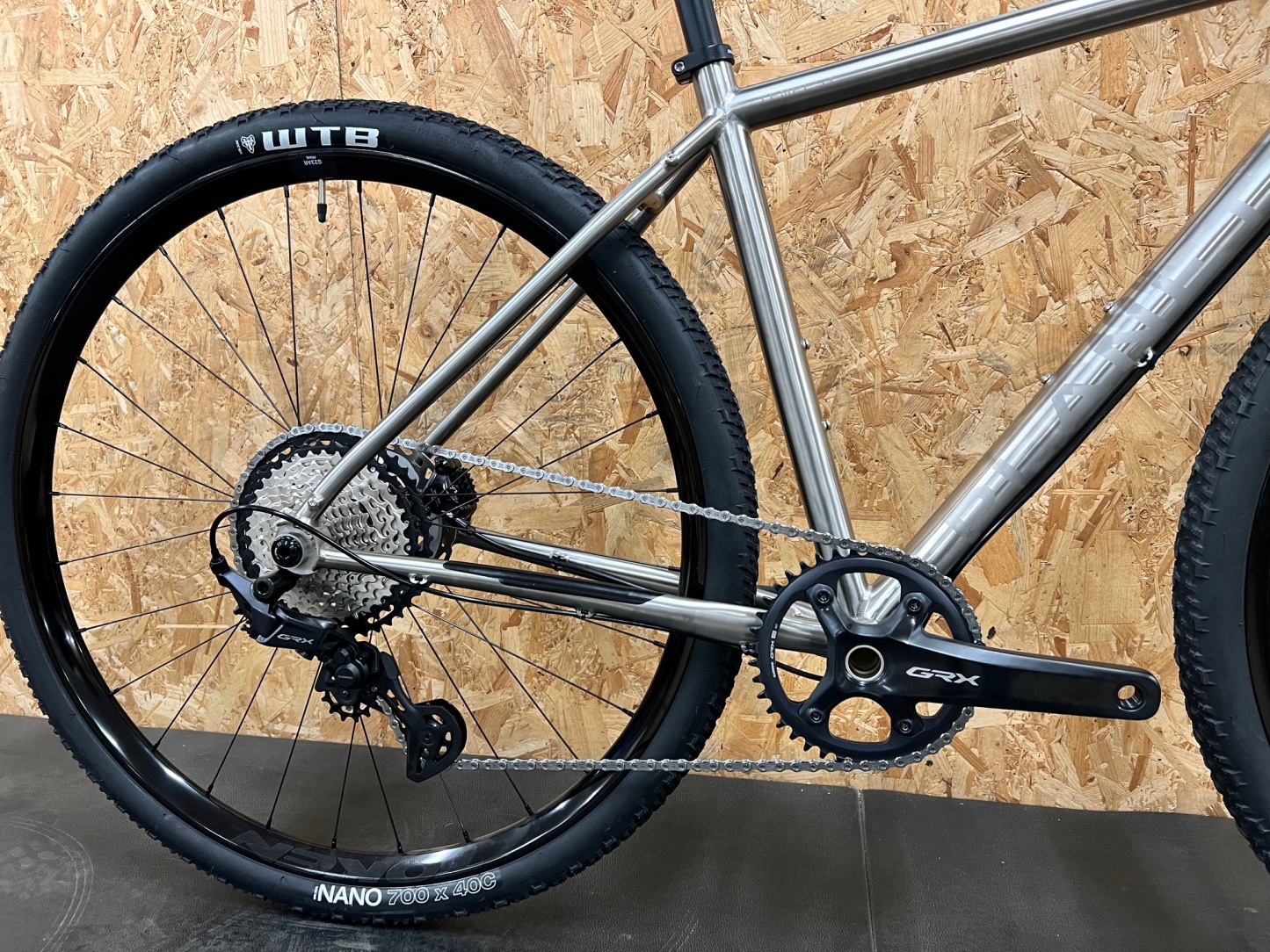 Planet X Tempest Shimano GRX RX820 Titanium Gravel Bike / Extra Small (46)