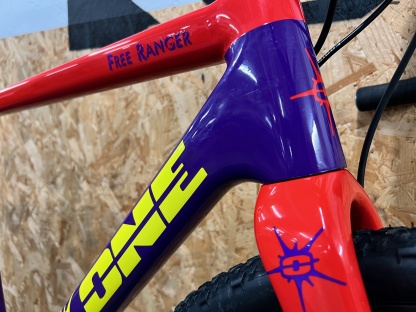 On One Free Ranger Force 1 HRD Used - Small (52) - Purple/Red/Yellow