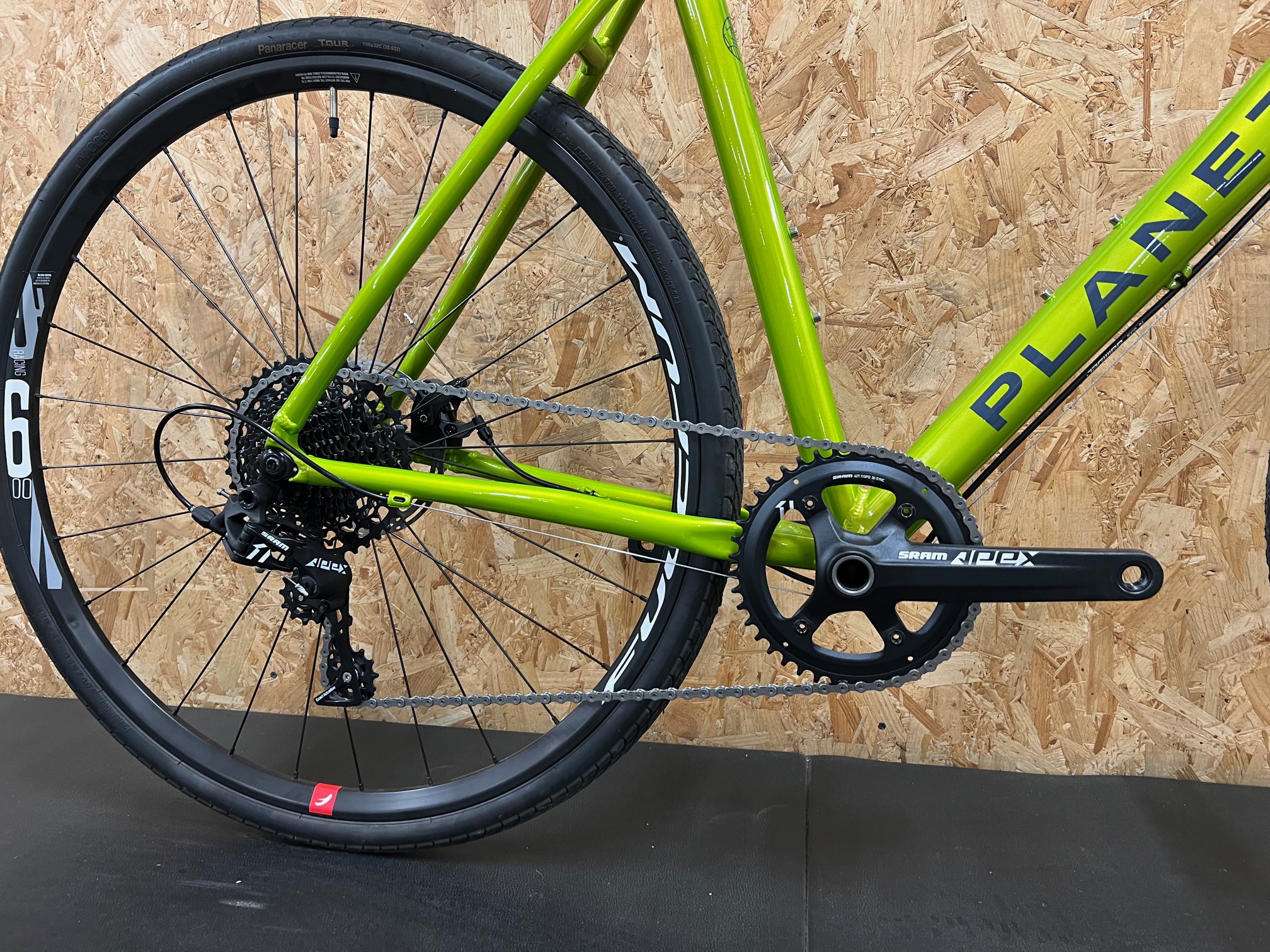 Planet X London Road SRAM Apex 1 Mechanical - Large - Zesty Lime
