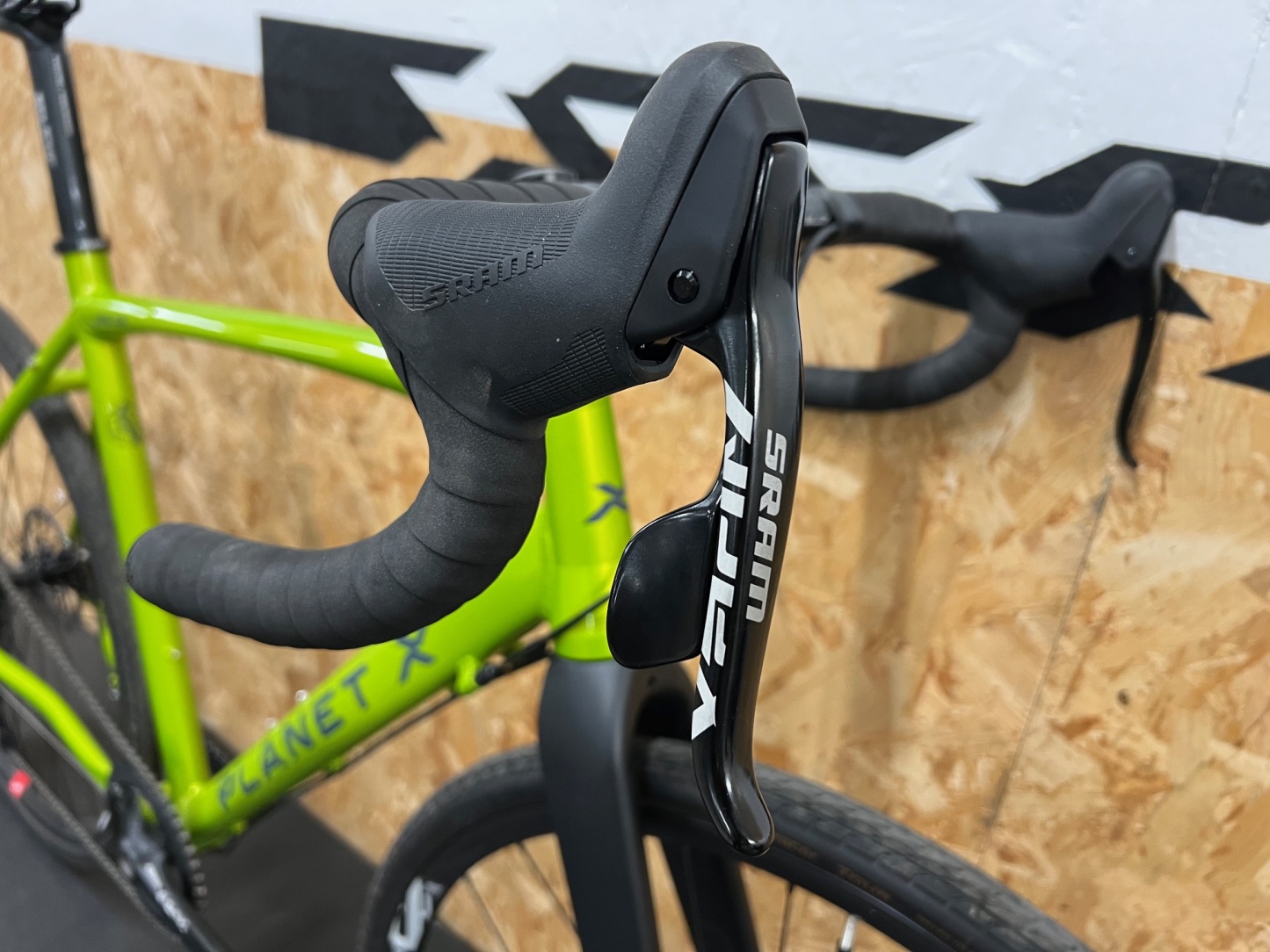 Planet X London Road SRAM Apex 1 Mechanical - Large - Zesty Lime