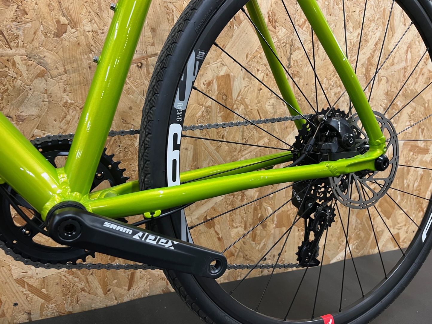 Planet X London Road SRAM Apex 1 Mechanical - Large - Zesty Lime