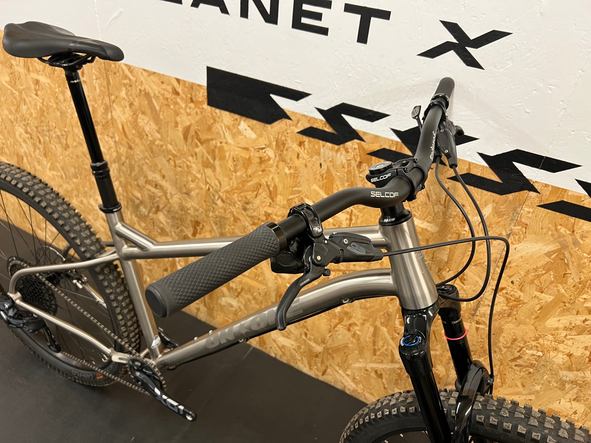 On-One Wrekker SRAM X01 Titanium Mountain Bike - Large