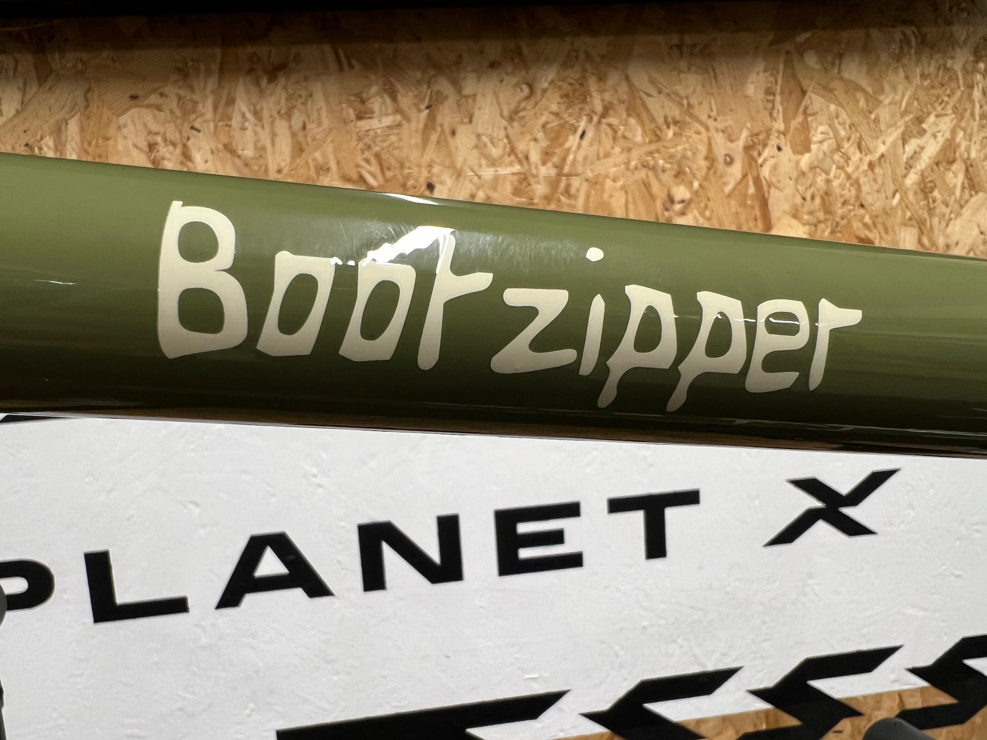 On One Bootzipper 29" Mountain Bike Frameset / Olive Green / Medium / Cosmetic Damage