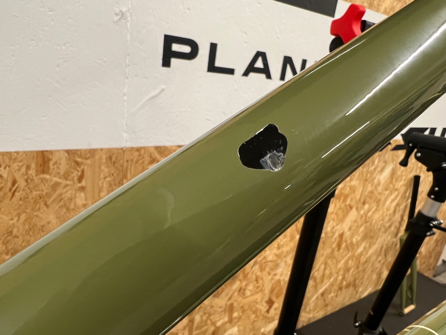 On One Bootzipper 29" Mountain Bike Frameset / Olive Green / Extra Large / Cosmetic Damage