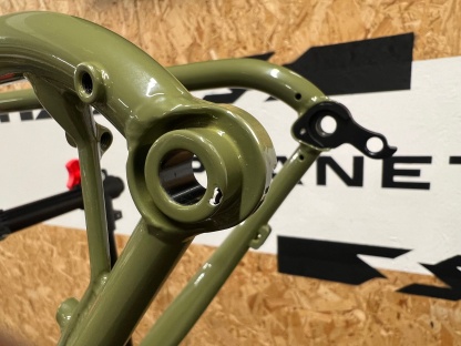 On One Bootzipper 29" Mountain Bike Frameset / Olive Green / Extra Large / Cosmetic Damage