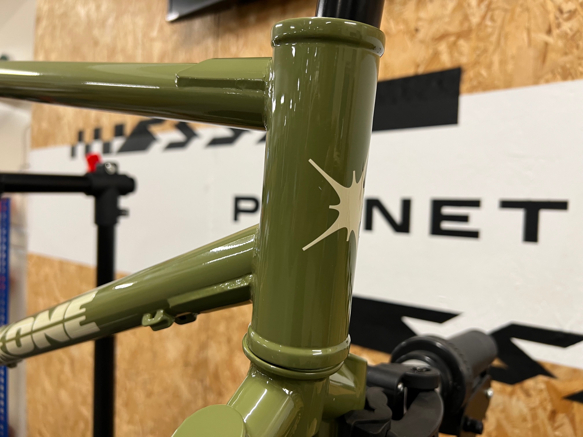 On One Bootzipper 29" Mountain Bike Frameset / Olive Green / Large / Cosmetic Damage