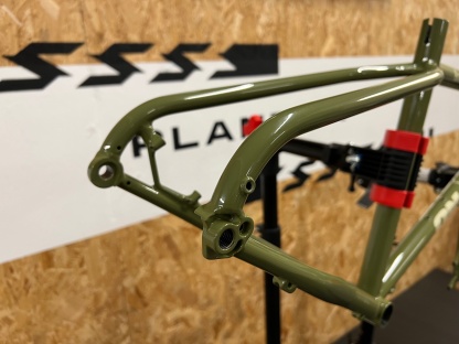 On One Bootzipper 29" Mountain Bike Frameset / Olive Green / Medium / Cosmetic Damage