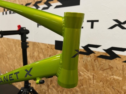 Planet X London Road Frame / XL / Zesty Lime / Cosmetic Damage