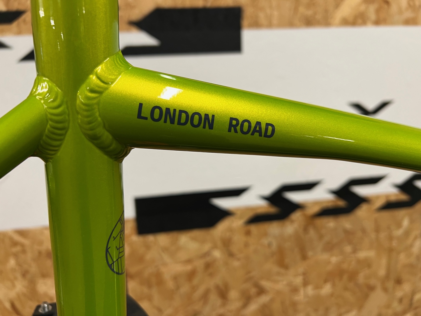 Planet X London Road Frame / XL / Zesty Lime / Cosmetic Damage