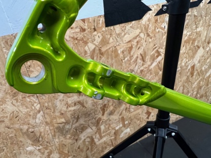 Planet X London Road Frame / XL / Zesty Lime / Cosmetic Damage