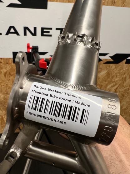 On-One Wrekker Titanium Mountain Bike Frame / Medium / Used