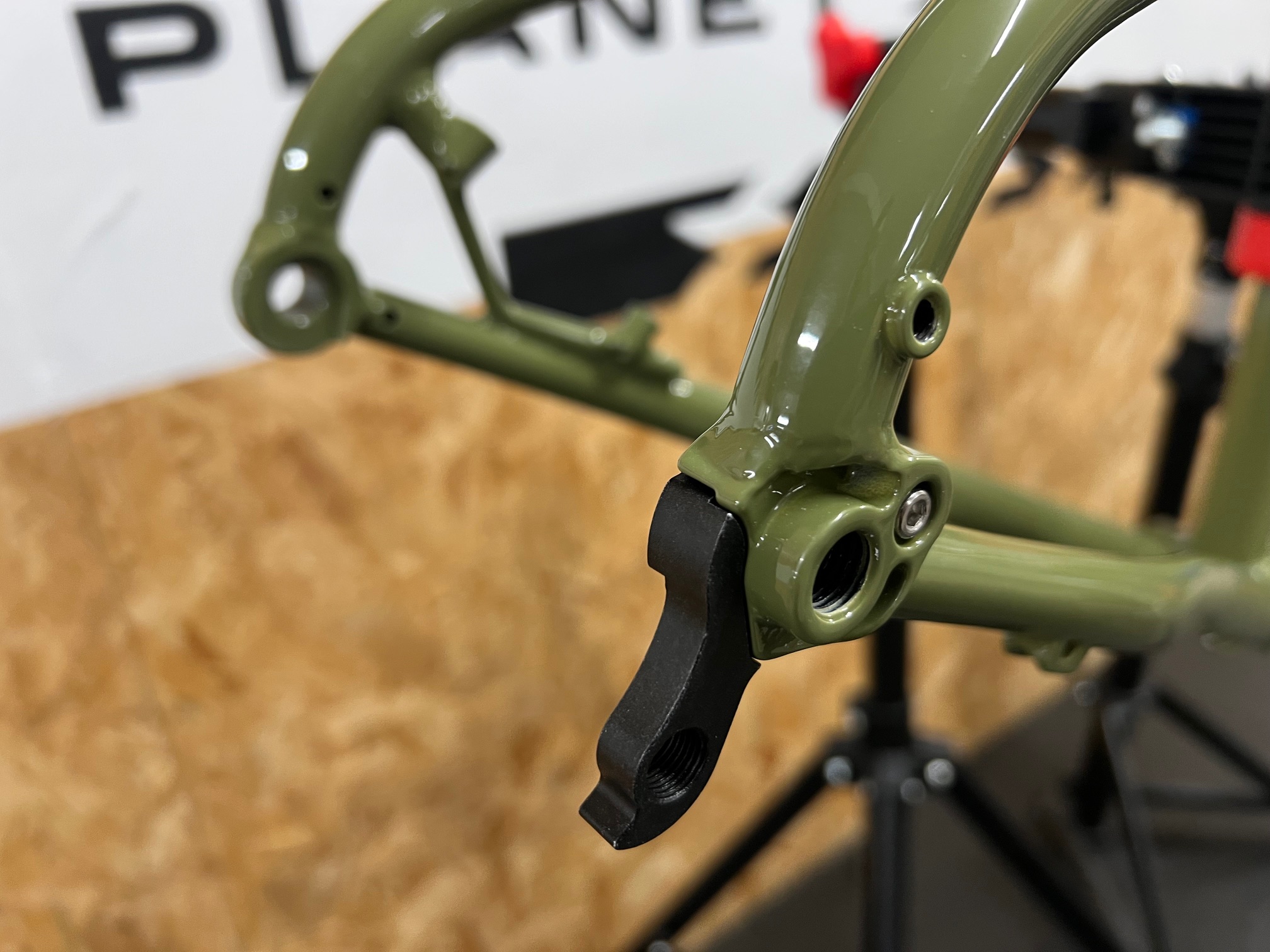 On One Bootzipper 29" Mountain Bike Frameset / Olive Green / Medium / Cosmetic Damage