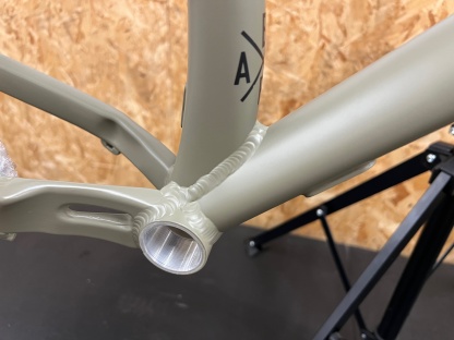 On-One Scandal 29er MTB Frame And Rockshox Judy 130 Fork / Medium / Foreshore Sand / Seconds