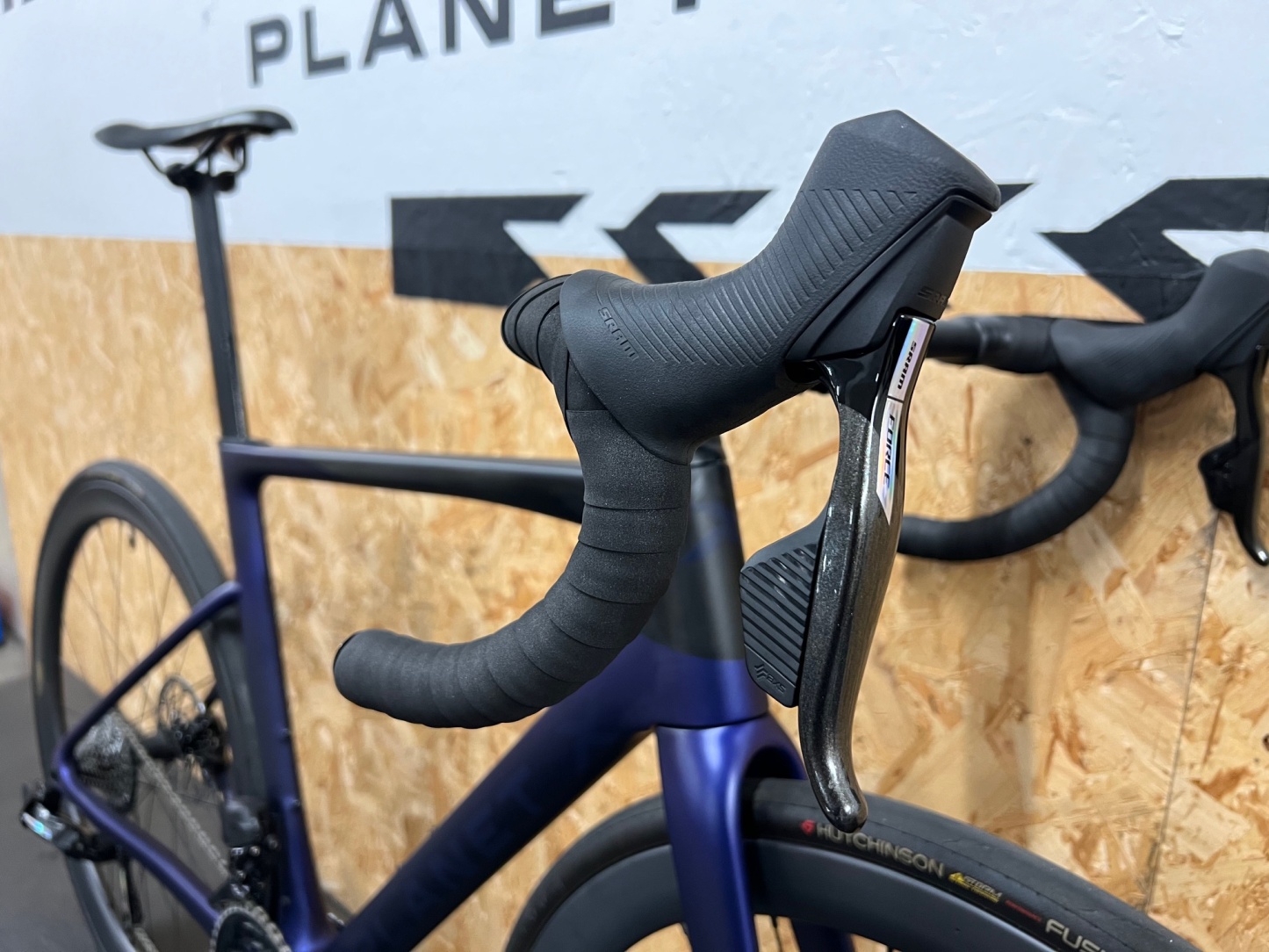 Planet X EC-130 SRAM Force AXS Aero Road Bike Selcof Carbon 45 Wheels / Large / Nebula Purple / Ex-Display