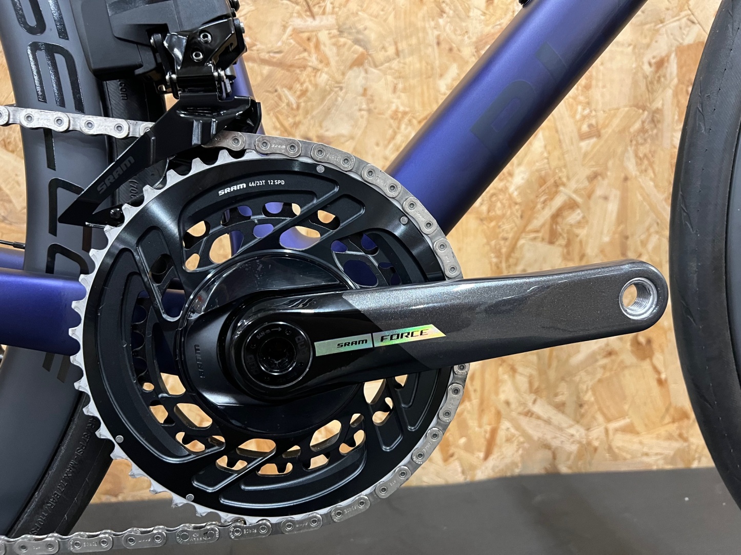 Planet X EC-130 SRAM Force AXS Aero Road Bike Selcof Carbon 45 Wheels / Large / Nebula Purple / Ex-Display
