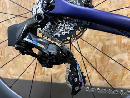 Planet X EC-130 SRAM Force AXS Aero Road Bike Selcof Carbon 45 Wheels / Large / Nebula Purple / Ex-Display