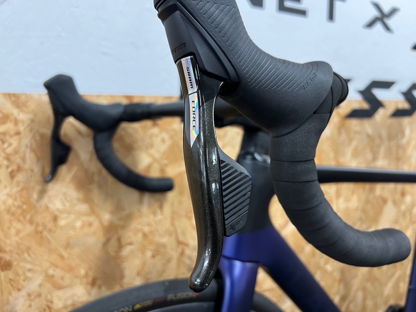 Planet X EC-130 SRAM Force AXS Aero Road Bike Selcof Carbon 45 Wheels / Large / Nebula Purple / Ex-Display