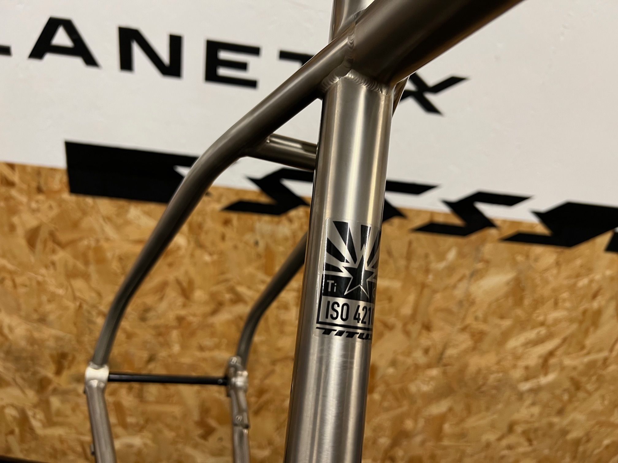 Titus El Viajero Titanium MTB Frame / Large / Ex Display