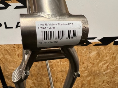 Titus El Viajero Titanium MTB Frame / Large / Ex Display