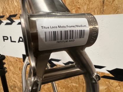 Titus Loco Moto Titanium Mountain Bike Frame / Medium / Used