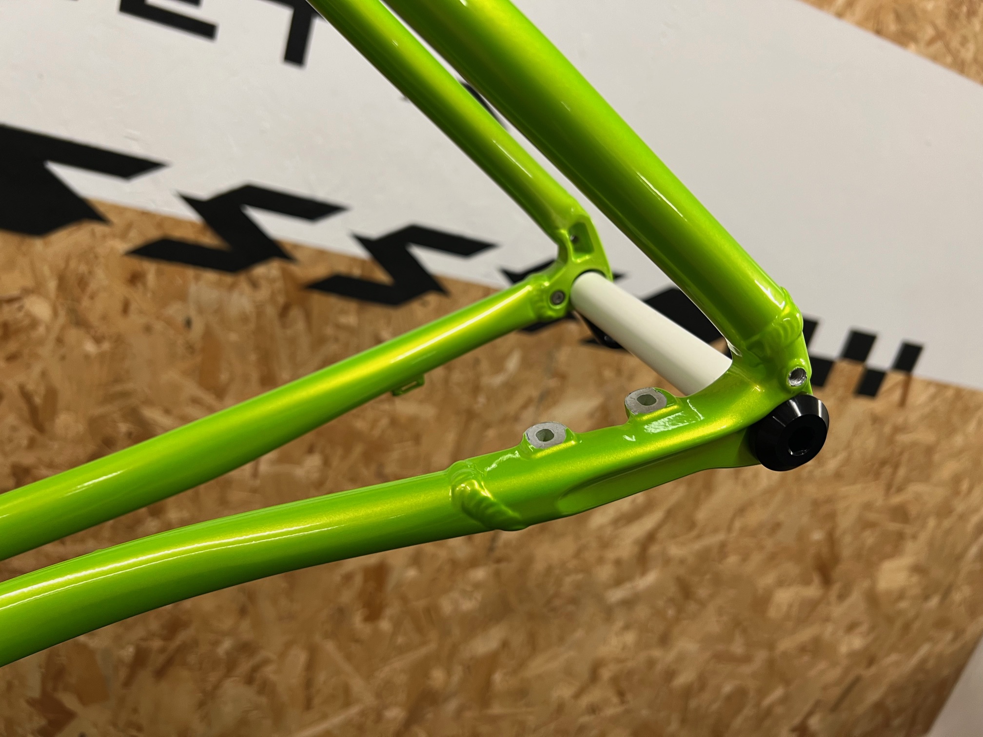 Planet X London Road Frame & Selcof Carbon Fork / Medium / Zesty Lime