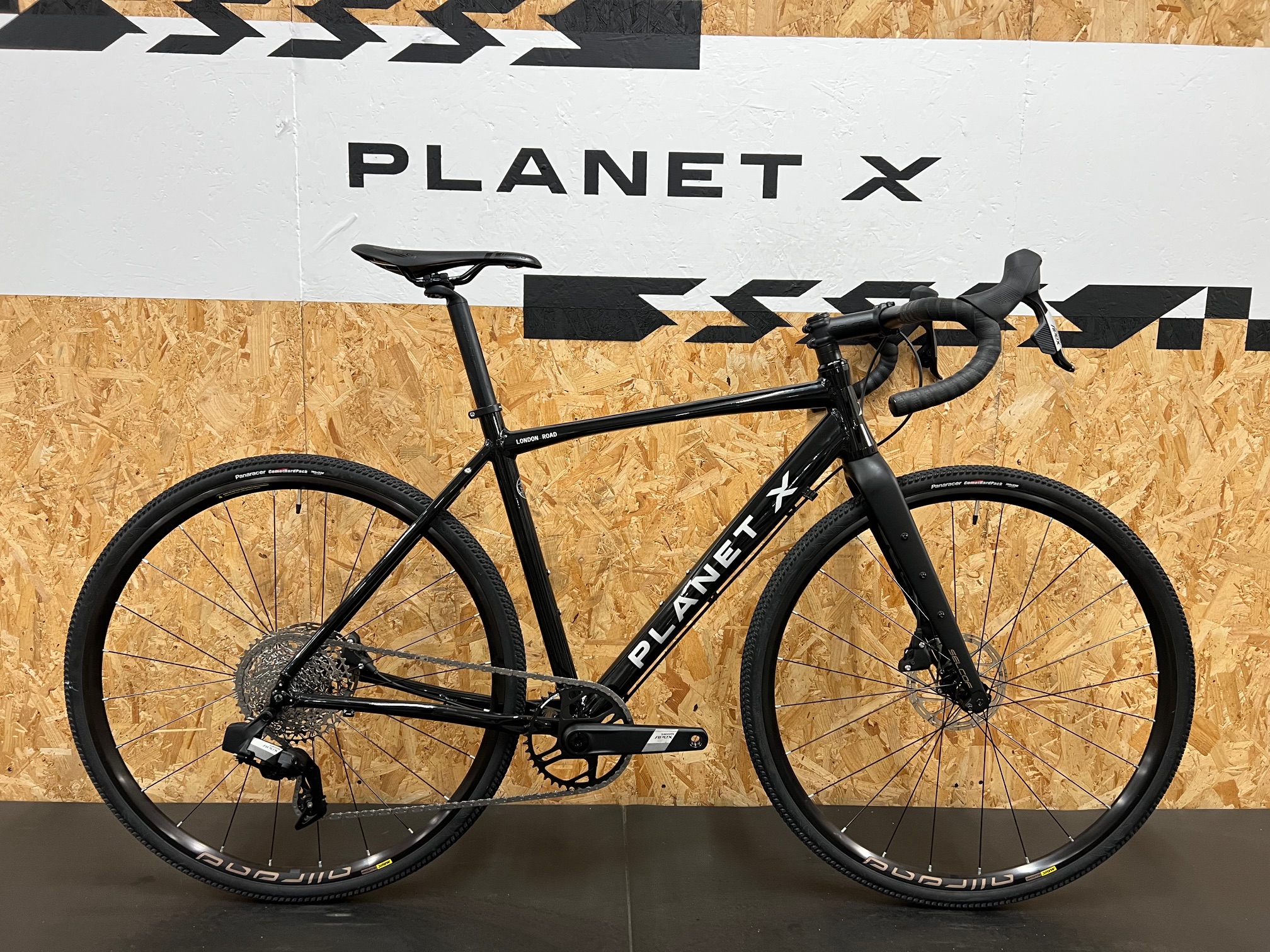 Planet X London Road Allroad Bike / Apex AXS / Medium / Gloss Black