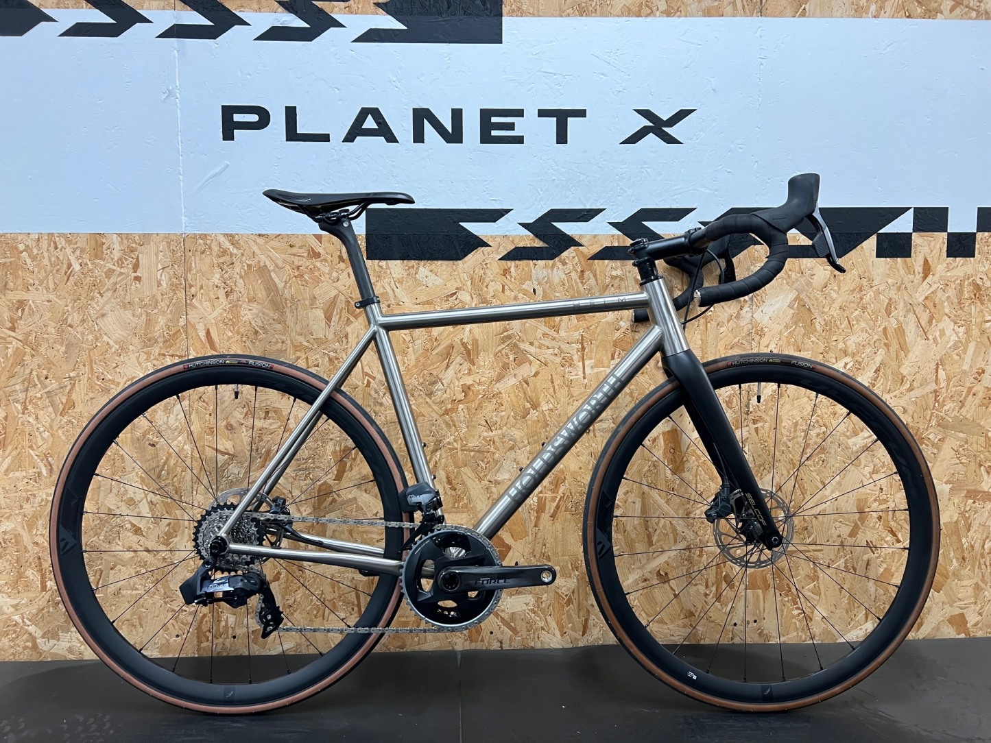 Holdsworth Helm SRAM Force AXS Titanium Road Bike - Medium