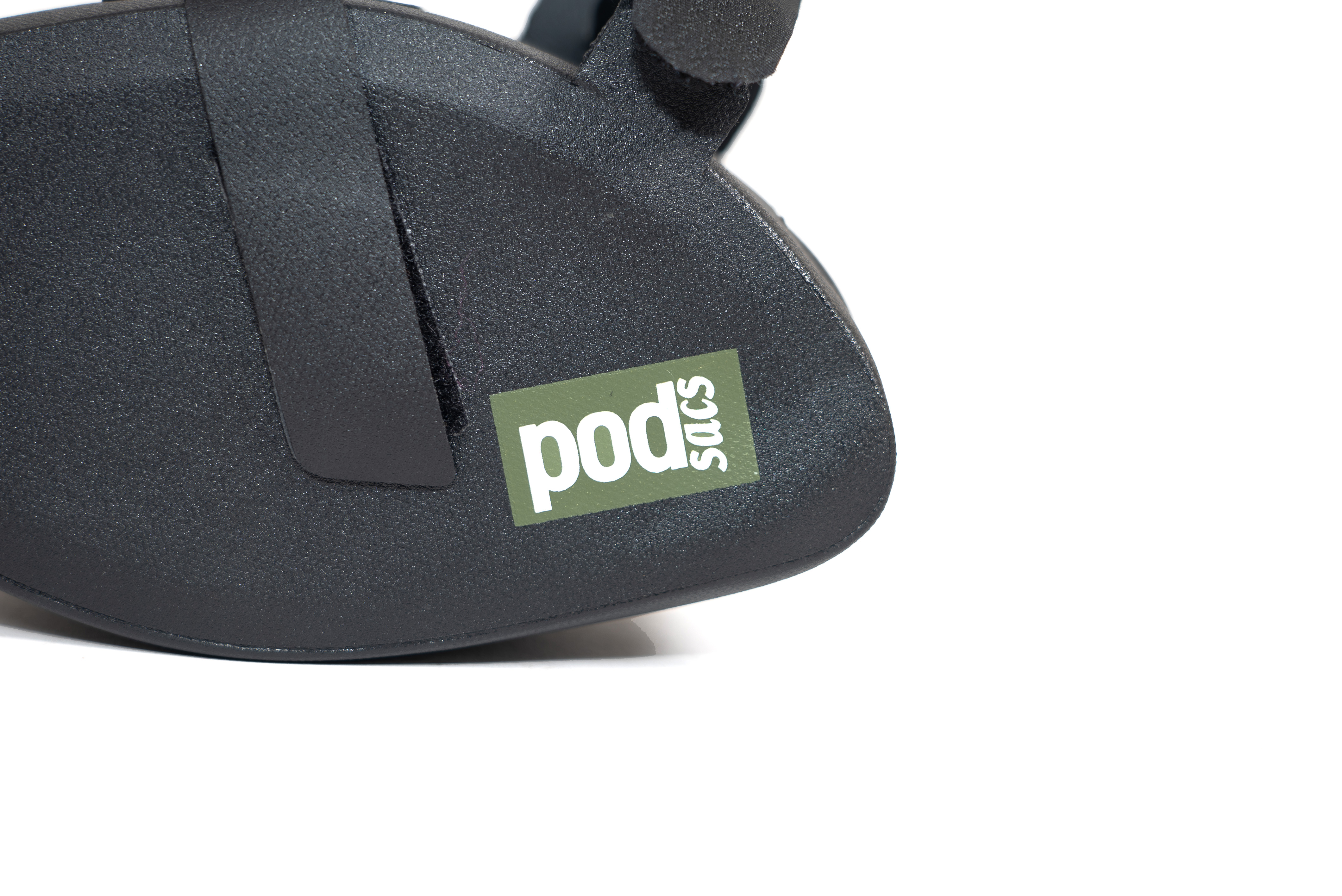 PODSACS Daytripper Waterproof Black Saddle Bag 0.6L