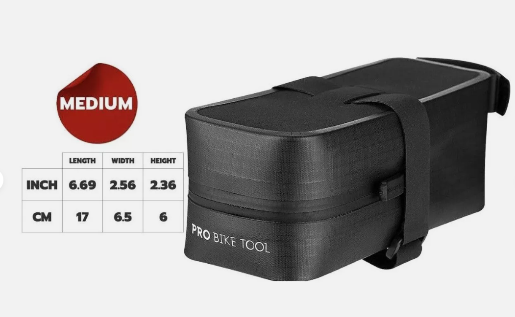 Pro Bike Tool Saddle Bag - Medium
