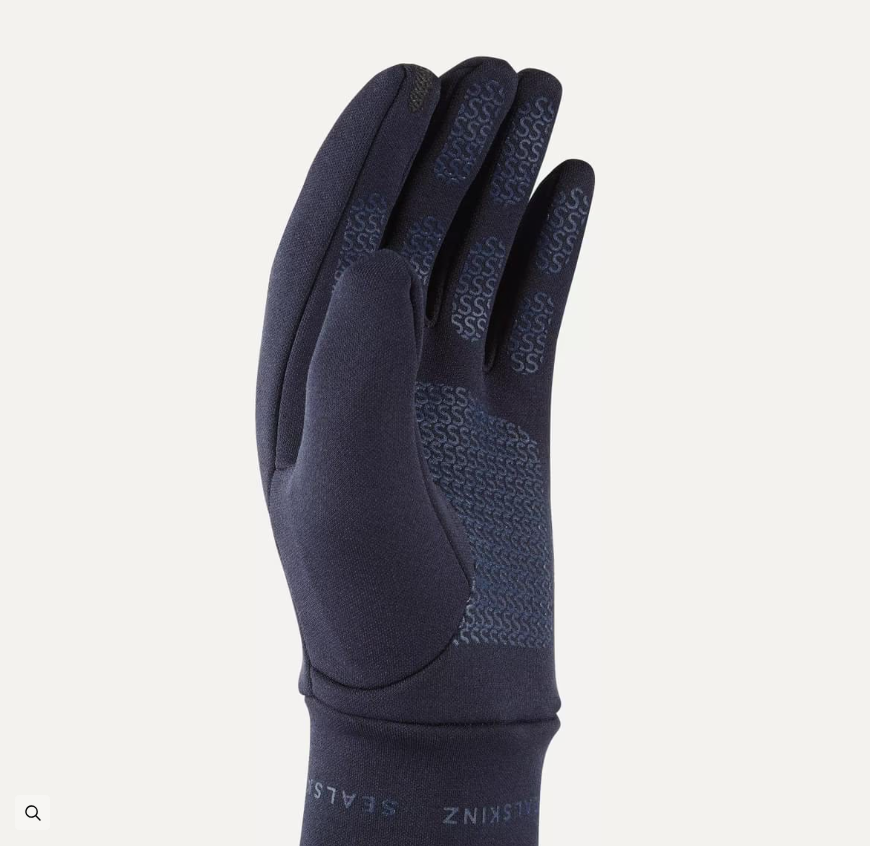 Sealskinz Acle Water Repellent Nano Fleece Glove/ Black