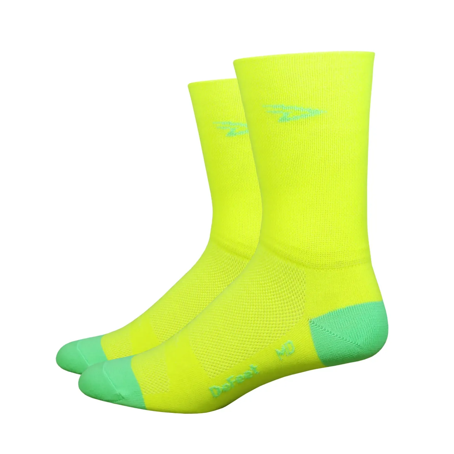 Defeet Aireator 5in Hi-Vis Socks