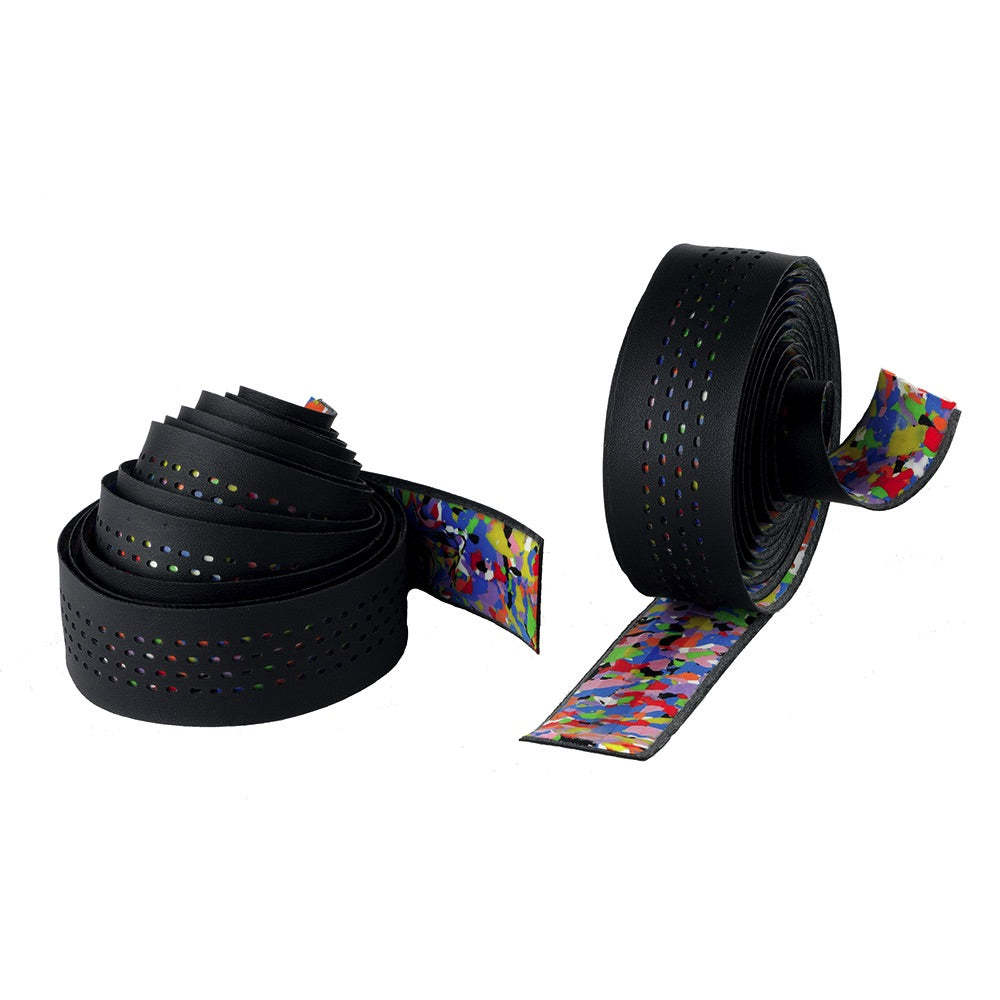 Cinelli Caleido EVA Bar Tape / Black (Multi Colour)-Planet X