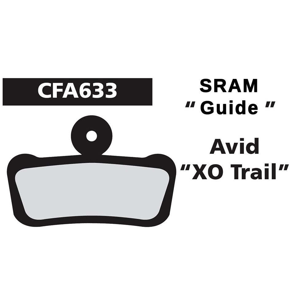 EBC Disc Brake Pads / Green / Avid XO Trail 2013-Planet X