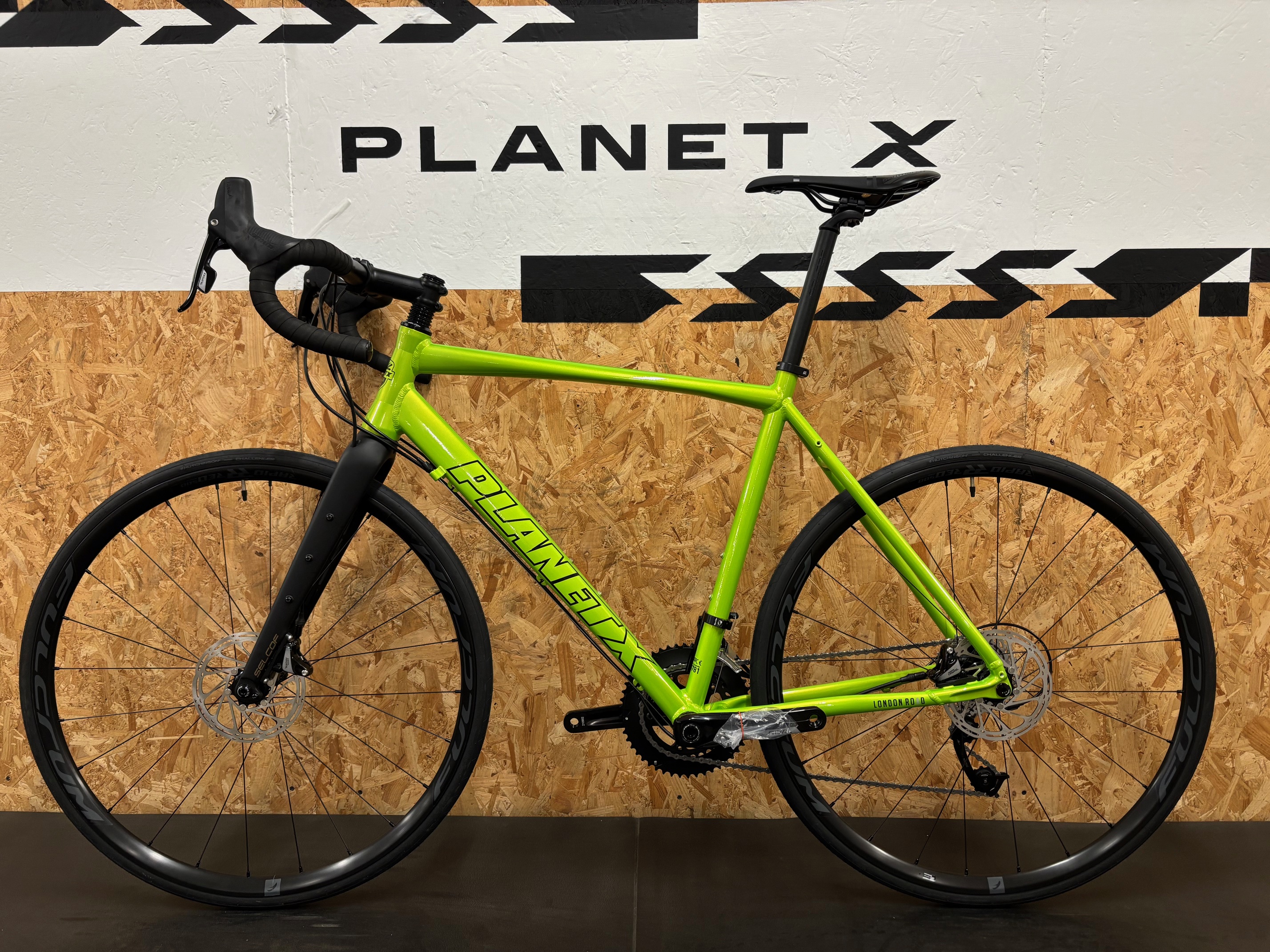 Planet X London Road SRAM Force/Rival 22 Road Bike - Large - Green
