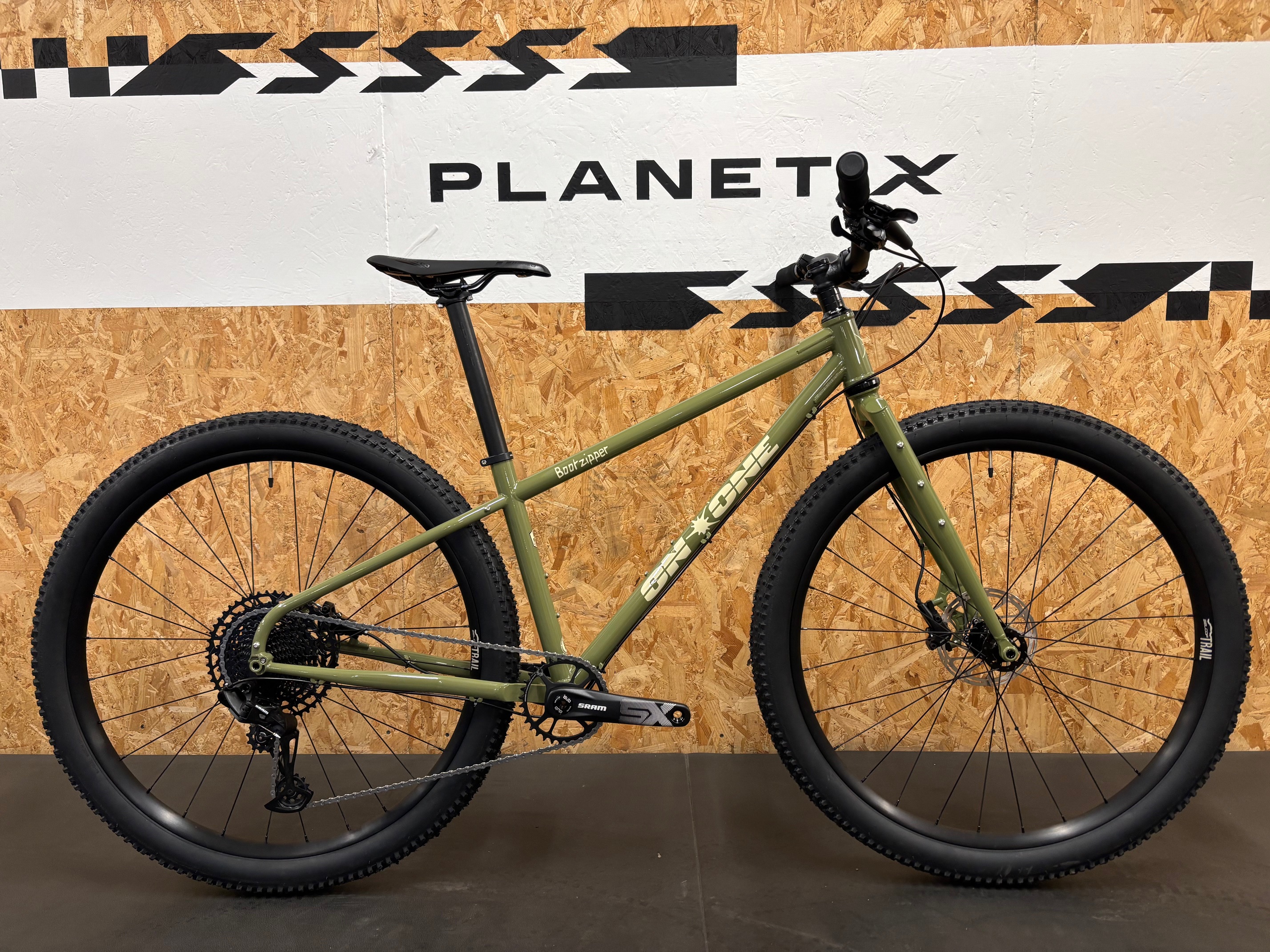 On-One Bootzipper SRAM SX Mountain Bike - Small - Olive Green