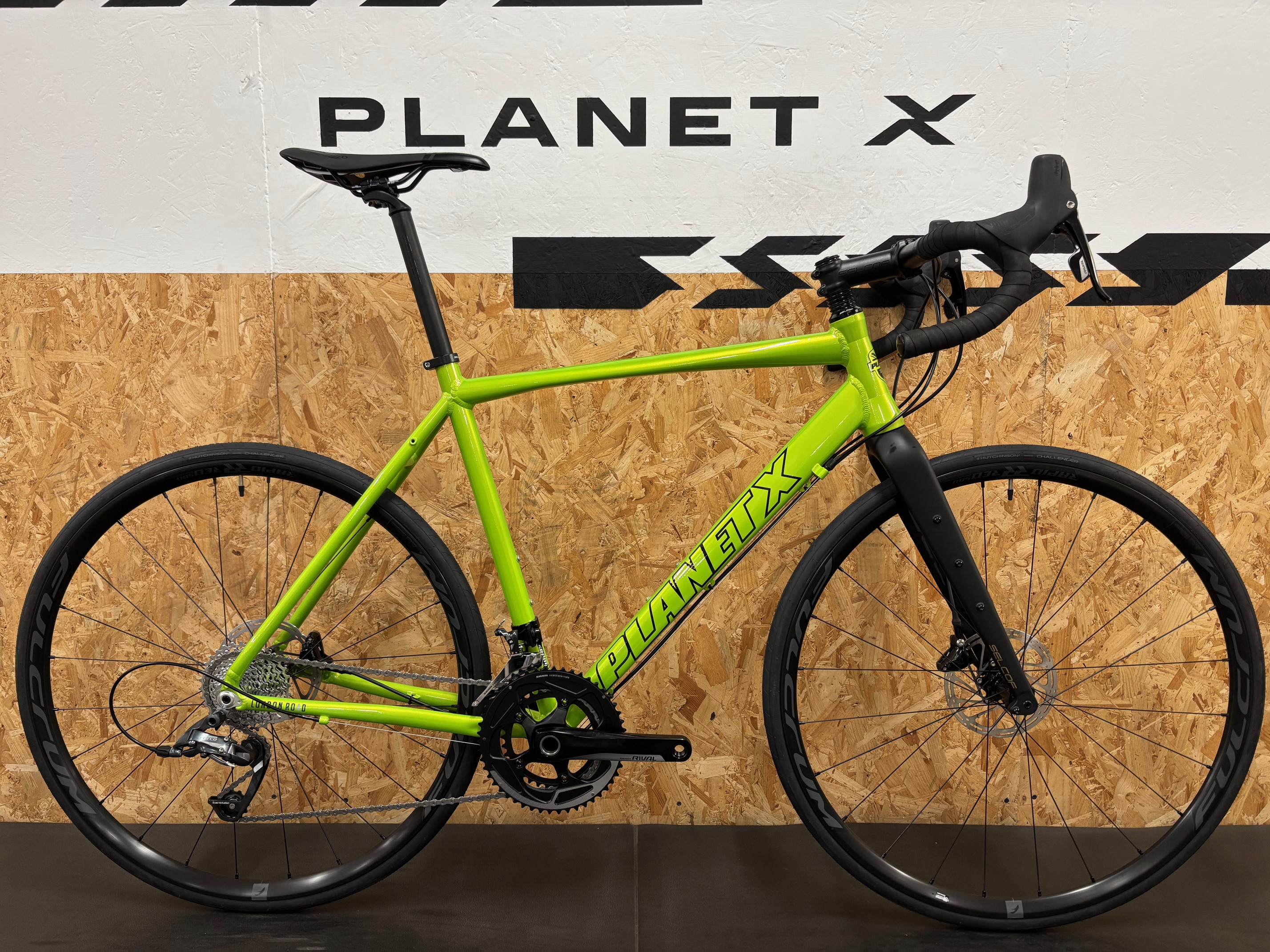 Planet X London Road SRAM Force/Rival 22 Road Bike - Large - Green