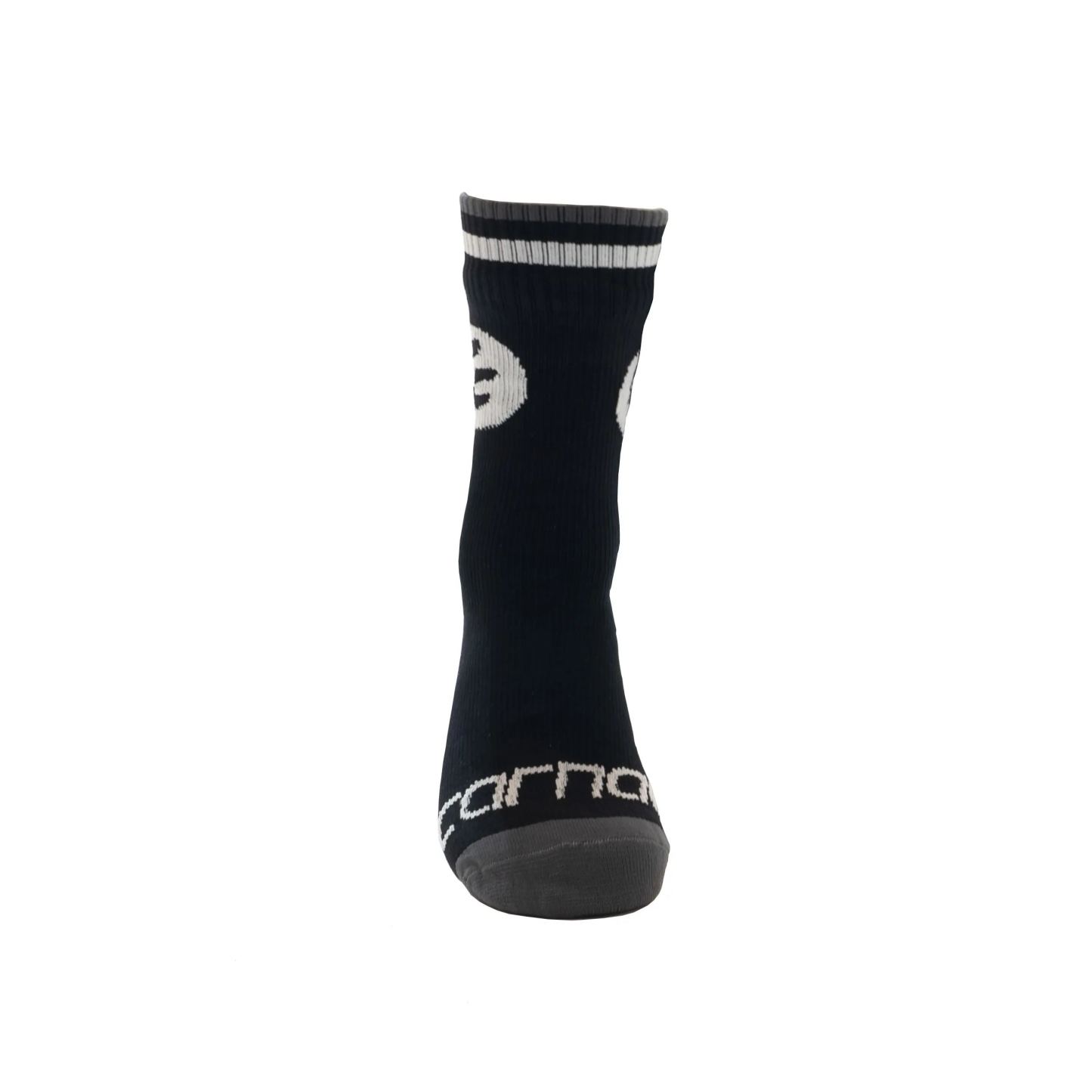 Carnac Waterproof Cycling Socks - Black and Grey