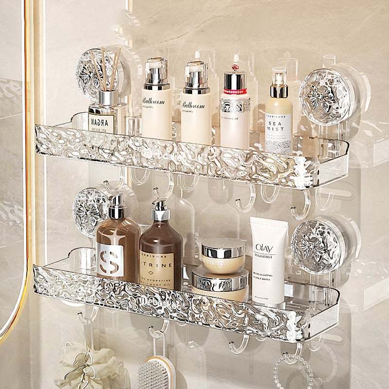 Last Day Promotion 49% OFF - Light Luxury Suction Cup Storage Rack (Reuseble)