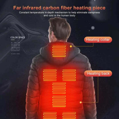 🔥 Lightweight Heating Jackets with 12V/5A Power Bank