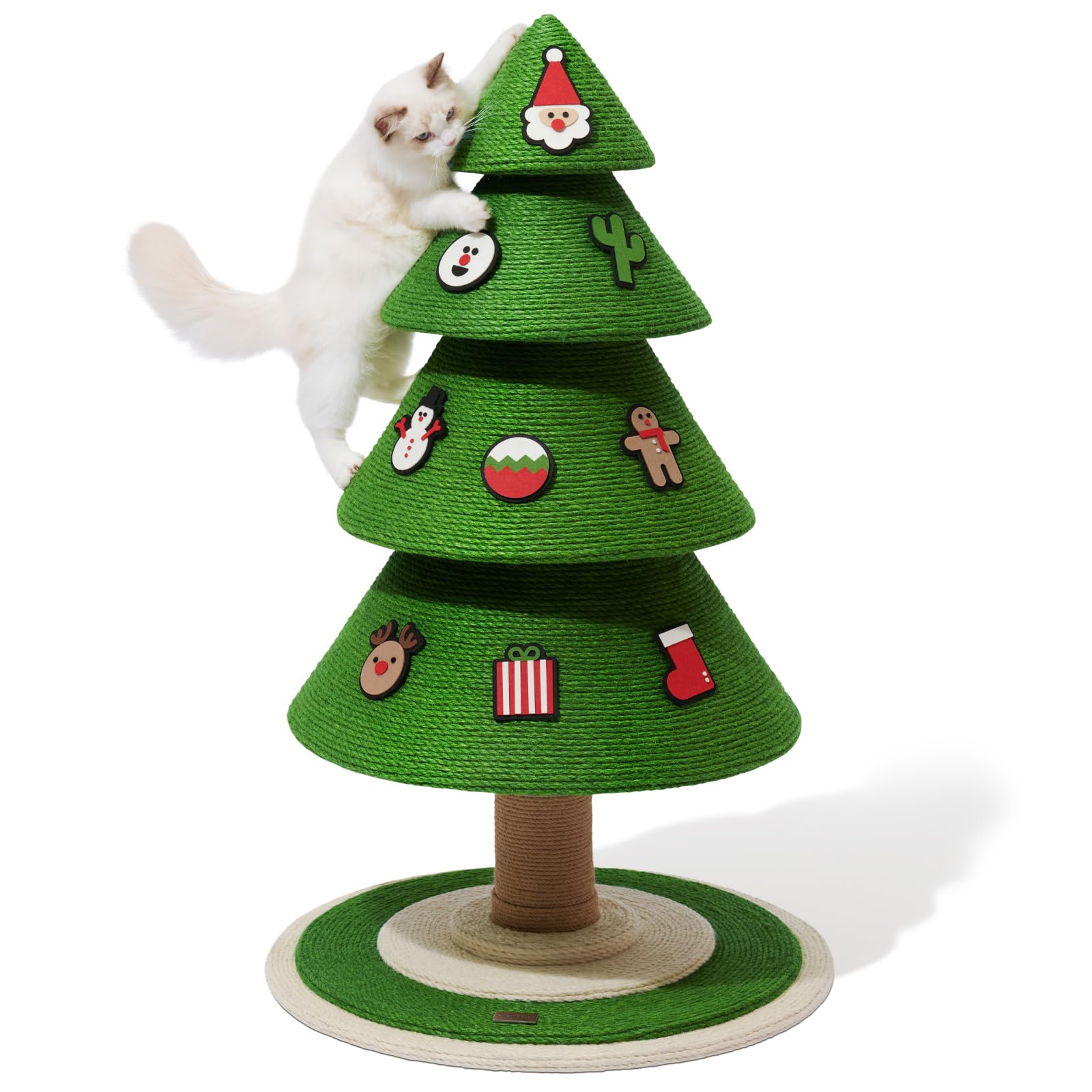 Cat Scratching Post Cat Christmas Pine Tree
