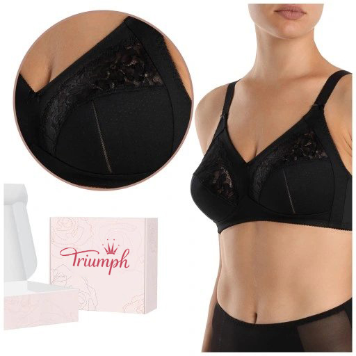 💖Triumph® 4-balenie ✨Priehľadná podprsenka bez výstelky pre veľké poprsie