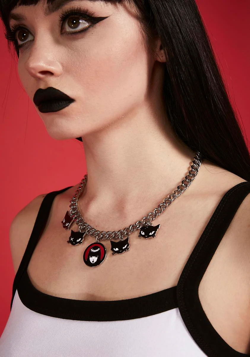Kitty Posse Chain Necklace