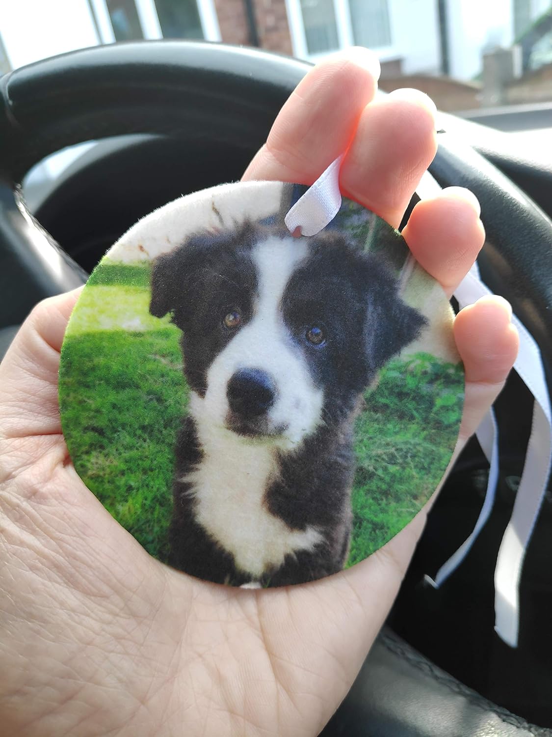 Personalised Air Freshener Car Round Shape